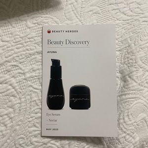 Ayuna eye serum and nectar
